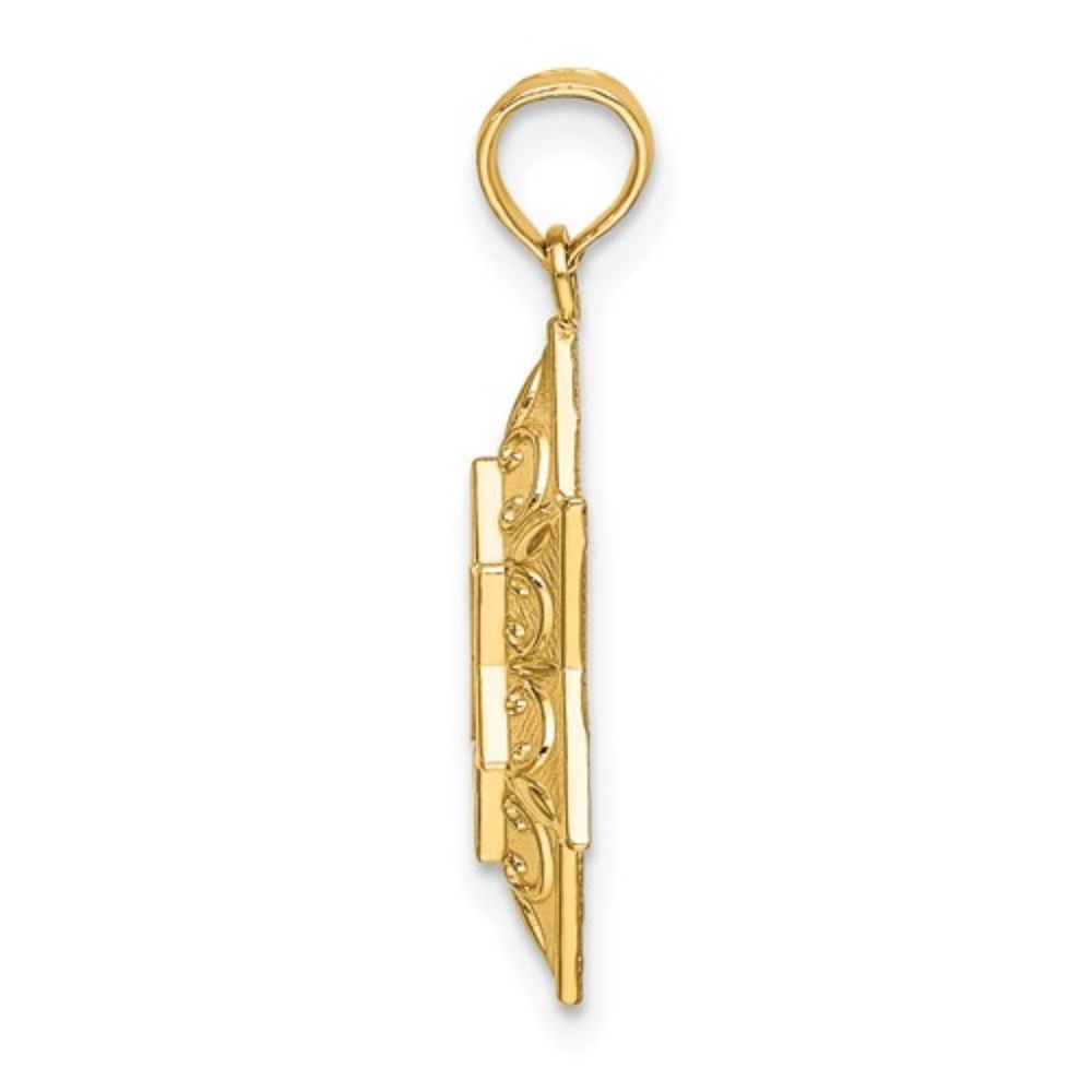 14K Star Of David Charm - Picture 4 of 4